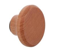 Mobestech Bouton de Couvercle Bois pour Casserole Poignée de Rechange pour Ustensiles de Cuisine Bouton de Couvercle pour Cocotte et Marmite