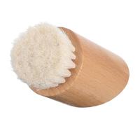 Mobestech Brosse Nettoyante Visage à Sec Avec Poils De Chèvre Et Manche Bois Brosse Exfoliante Pour Pores Et Peau Sensible Outil De Soin Manuel