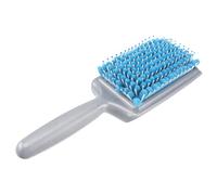 Mobestech Brosse pour Cheveux Absorbante Plat avec Éponge et Sèche-cheveux Inclus Bleue pour Cheveux Fins