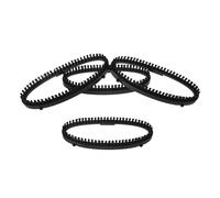 Mobestech Brosse pour tête de buse vapeur, pièces de défroisseur vapeur, 4 pièces en plastique noir, design précis, usage polyvalent, pour vêtements à domicile et blanchisserie
