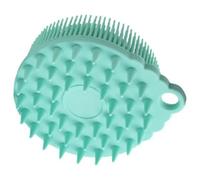 Mobestech Brosse Silicone Corps et Tête de Bébé, Design Créatif, Facile à Tenir, Compacte Anneau Suspendre, pour Bain Sensoriel Garçon et Filles et Adultes