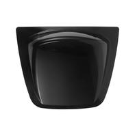 Mobestech Cache de Garniture de Radar Automobile Noir en Plastique Léger Maintien de Réception du Signal, Couvercle de Radar de Remplacement Design Moderne pour Capteurs de Stationnement