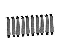 Mobestech Caches D’emplacements Pci en Métal Noir 10 Pcs pour Boîtier PC Matx/ATX, Ventilateur de Refroidissement Intégré, Bloc Châssis Ordinateur Polyvalent, Protection Anti-poussière