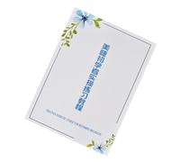 Mobestech Cahier D'exercices Pose Des Cils Papier Blanc Pour Apprentissage Professionnel Débutants Formation Salon De Beauté Usage Maison