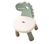 Mobestech Chaise Dinosaure Ergonomique pour Garçon et Tabouret Anti-Chute en Polypropylène Chaise à Dossier Colorée pour Chambre et Salle de Classe