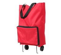 Mobestech Chariot de Courses Pliable à roulettes Léger et Spacieux Panier Trolley Pliable Multifonction pour Shopping Voyage et Usage Quotidien avec Poignées Renforcées Facile à Transporter