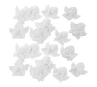 Mobestech Charms de Téléphone Baroque Petits Anges en Résine Blanche pour Accessoires Diy, Décorations Artisanales, 40 Pièces pour Création Personnalisée Plusieurs styles