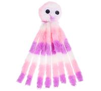 Mobestech Chat en Peluche Forme Poulpe Léger pour Chatons et Chats, à Mâcher Interactif D'intérieur pour Réduire la Solitude