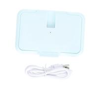 Mobestech Chauffe-lingettes Pour Bébé Portable Abs Basse Consommation Maintien Température Réglable Compatible Toutes Lingettes Usage Voiture Bébé Rose