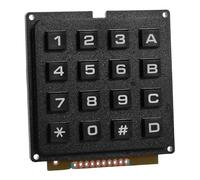 Mobestech Clavier Industriel Matriciel à Membrane Touches Module Clavier Mcu Polyvalent pour Contrôle Machine Compact Ergonomique pour Industrie Et Atelier