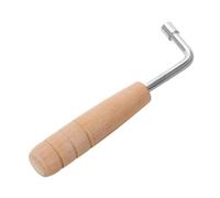 Mobestech Clé Accordage Harpe Lyre avec Manche Bois Outil Réglage Tonalité et Polyvalent pour Instruments à Cordes Professionnel et Facile à Utiliser