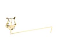 Mobestech Clip Musical de Lyre pour Saxophone et Euphonium en Métal Doré, Design Portable et Compatible Polyvalente pour Pratique et Performance Musicale