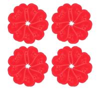 Mobestech Confettis en Éponge Cœur Rouge 35 CM 100 Pièces Décoration Table Mariage Saint-Valentin Fête Pétales Décoratifs pour Ambiance Romantique et Célébrations Spéciales