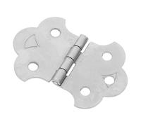 Mobestech Cordier de Guitare Cigar Box en Métal Argenté 3 Cordes avec Vis Pièce de Queue de Charnière pour Guitare à Cigares Accessoire Léger et Solide pour Instrument à 3 Cordes