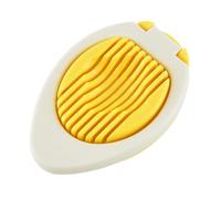Mobestech Coupe-œufs Multifonction en Plastique pour Trancher Œufs Durs Base Creuse, Préparation Culinaire et Découpe de Fraises