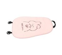 Mobestech Coussin De Siège Auto Ergonomique Peluche Confortable Avec Design De Lapin Housse Antidérapante Pour Lombaire Et Confort Lors De Conduite
