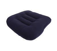 Mobestech Coussin Rehausseur De Siège Voiture Bleu Foncé Taille Moyenne 9 Cm Support Ergonomique Postural Pour Conducteur Adulte Pratique Conduite Sécurité Optimale