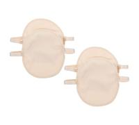 Mobestech Coussinet Absorbant Anti-transpiration pour Aisselles Beige en Polyester Design en Maille, 4 Pièces Lavables, Prévient les Gouttes de Sueur et Réduit les Irritations
