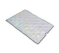 Mobestech Couverture de Courtepointe d'isolation Housse Anti-poussière pour congélateur Couvercle de réfrigérateur Couverture de réfrigérateur pour extérieur Capot de Protection Coton