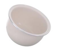 Mobestech Cuve Intérieure pour Cuiseur à Riz Hémisphérique 2l en Céramique | Blanc, Accessoire de Remplacement pour Appareil Domestique, Usage Multifonction pour Sushi, Porridge et Soupe