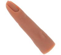 Mobestech de Main et Démonstration en Silicone Flexible Modèle Doigt Pliable pour Entraînement des Ongles Acryliques pour Pratique des Compétences en Nail Art