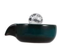 Mobestech Décor Fontaine Cascade Céramique Paysage Élégant pour Jardin Intérieur Et Extérieur Accessoire Circuit Eau Et Apaisant Ornement Salon Unique