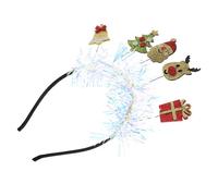 Mobestech Décorations De Noël Liquidation Adultes Couvre-Chefs De Noël Bandeau De Vacances Thème Femme Joyeux Paillettes Rose Bandeau Bandeaux Femmes Pinces À Cheveux De