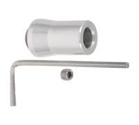 Mobestech Diapason 12 MM avec Support en Alliage et Base en Améthyste pour Contemplation Yoga Soins du Visage - Accessoire de Fréquence et Relaxation Sonore