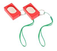 Mobestech Dispositif D'éducation Canine Portable, Double Bouton, Sangle | Plastique, Méthode Douce, Jeux D'apprentissage, Adapté aux Chiots, Promenades, Propreté et Séances D'obéissance