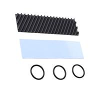 Mobestech Dissipateur Thermique en Graphène M2 2280 Diagonale De 1 5 Mm Cuivre Pur Haute Conductivité Thermique Couleur Aléatoire