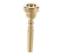 Mobestech Embouchure de Trompette en Cuivre Dorée Embout Buccal pour Cornet et Trompette Accessoire Musical Adapté aux Jeunes Musiciens pour Concerts et Pratique