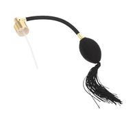 Mobestech Embout Pulvérisateur pour Flacon de Parfum 18 MM Noir et Doré Pompe à Poire Rechange Adapté aux Flacons en Verre Utilisation Maison et Voyage