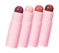 Mobestech Ensemble De 4 Rouges à Lèvres Mats Coréens, Finition Mat Satiné, Hydratant Et Repulpant, Couleurs Mélangées, Maquillage Pour Femmes, Usage Quotidien Et Fêtes