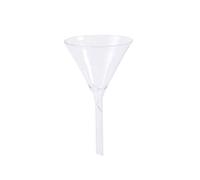 Mobestech Entonnoir Verre Triangulaire Outil Épaissi pour Laboratoire et Chimie Analytique Réutilisable et Lavable Main pour Expériences Chimiques