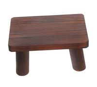 Mobestech Escabeau De Vieil Homme Repose-Pieds Escabeau De Cuisine pour Enfants Petit Tabouret en Bois Chaises De Sol pour Enfants Petit Stand Escabeaux Pliants pour Adultes Selles en Bois