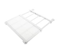 Mobestech Étagère De Rangement Extensible Réglable sans Perçage pour Placard Et Armoire Organisateur Pratique pour Aménagement Optimisé des De Rangement Blanc