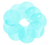 Mobestech Feuille de Film Couleur Pet Bleu 10 Pièces pour Éclairage LED | Film Diffuseur de Lumière pour Flash Heads, Bord Lisse et Plat, Usage Maison ou Fête, Kit Portable Rapide