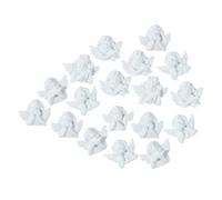 Mobestech Figurines Anges Résine 18 Pièces Décorations à Dos Plat Pour Coques Téléphone Et Accessoires Diy Créatifs Garçon Et Filles