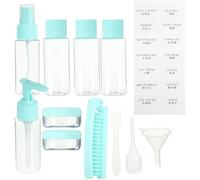 Mobestech Flacon de Maquillage Vide Rechargeable pour Voyages Flacon de Crème Portable avec Peigne pour Lotions et Parfums