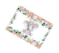 Mobestech Fond de Scène pour Éléphant de Dessin Animé Fond Mural Décoratif Accessoire pour Événements