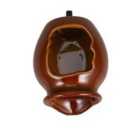 Mobestech Fontaine Eau Intérieure Cascade Table Pot Céramique pour Décoration De Fontaine Intérieur De Table Et Cascades Extérieur