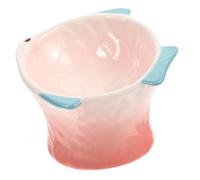 Mobestech Gamelle de Protection pour Chat et Chien Assiette à Friandises Peu Profonde Distributeur de Nourriture Original pour Animaux Domestiques