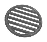 Mobestech Grille de Cuisson Ronde en Fonte pour Barbecue Extérieur, 1 Pièce | Haute Tolérance à Chaleur, Rétention Thermique, pour Brochettes et Petit Réchaud au Charbon