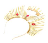 Mobestech Halo Headband Couronne Sorcière Gothique DIY pour Fête et Mariage Accessoire Cheveux Tressé pour Femmes et Filles Style Déco Lumineux