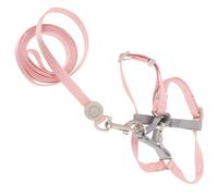 Mobestech Harnais Anti-Fugue pour Chat Laisse Ajustable pour Chaton Ensemble Harnais et Laisse pour Chats de Petite et Moyenne