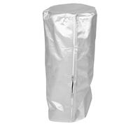 Mobestech Housse de Protection Étanche et Anti-poussière Argentée en Tissu, Isolation Thermique pour Bouteille de Gaz Stockage Extérieur en Jardin