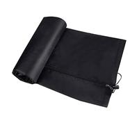 Mobestech Housse De Séchoir Rotatif D'extérieur pour Jardin 210d Oxford Noir 30 * 30 * 168cm Fermeture Éclair Housse Imperméable pour Parapluie De Séchoir à Linge
