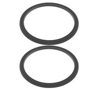 Mobestech Joint en silicone de rechange pour sorbetière, pièce de machine à glace, 2pcs, anti-fuite, compatible avec Ninja Creami Nc500, pour fabrication de crème glacée et entretien