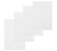 Mobestech Kit de 4 Cartes de Nettoyage Facile à Utiliser Matière Pâte de Bois Polyester sans Démontage pour Lecteurs de Cartes et Scanners de Chèques pour Déplacements Professionnels