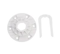 Mobestech Kit de Moyeu D’entraînement et Restaurer la Rotation Machine, 1 Set en ABS Blanc, Pièce Détachée pour Réparer le Tambour pour Lave-linge